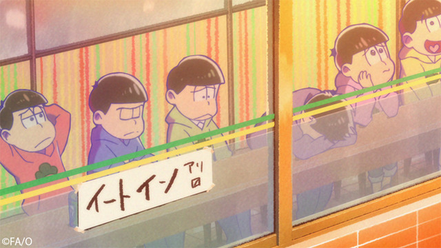 『おそ松さん』（第3期）第12話先行カット（C）赤塚不二夫／おそ松さん製作委員会