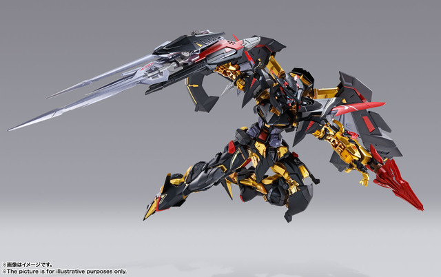 「ガンダムアストレイゴールドフレーム天ミナ （天空の皇女Ver.）」25,000円（税別）（C）創通・サンライズ