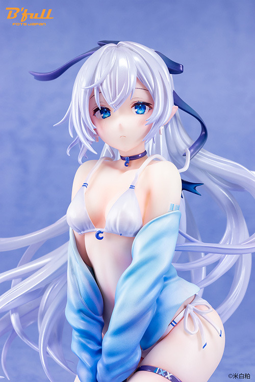 米白粕氏オリジナルイラスト「あくあちゃん」1/7スケール 塗装済み完成品　(C)米白粕