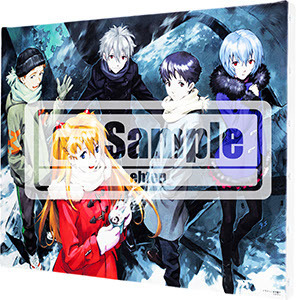 貞本義行「新世紀エヴァンゲリオン」F6キャンバスアート G　13,000円（税別）イラスト／貞本義行 （C）カラー