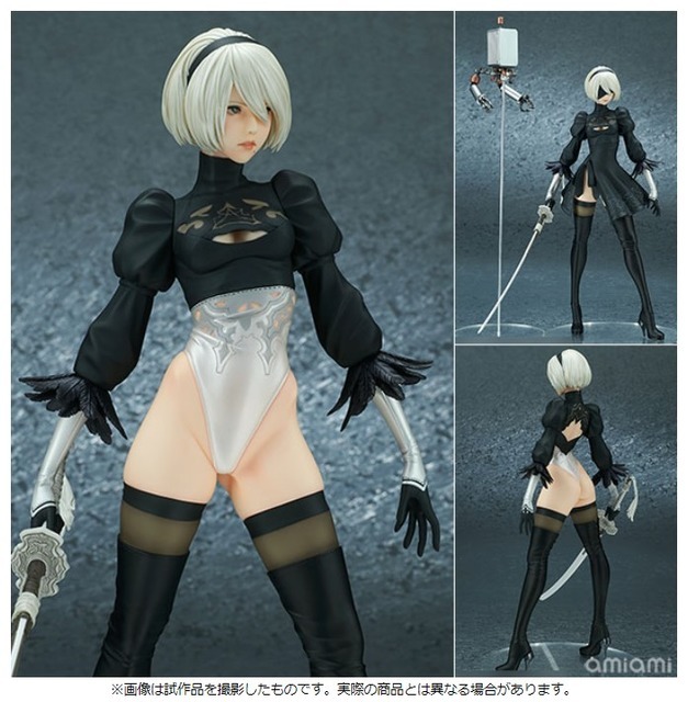 NieR：Automata 2B（ヨルハ 二号 B型）DX版 完成品フィギュア© 2017 SQUARE ENIX CO.， LTD. All Rights Reserved.