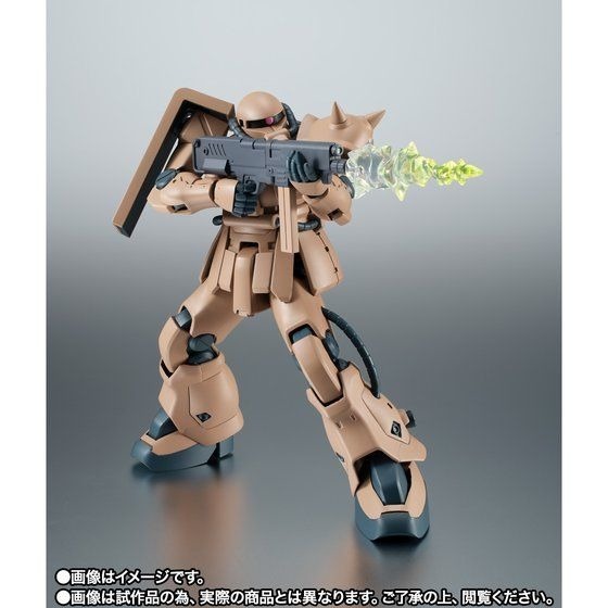 「ROBOT魂 ＜SIDE MS＞ MS-06F-2 ザクII F2型 キンバライド基地仕様 ver. A.N.I.M.E.」7,150円（税込）(C)創通・サンライズ