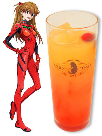 【ドリンク】式波・アスカ・ラングレー　770円(税込)（C）カラー