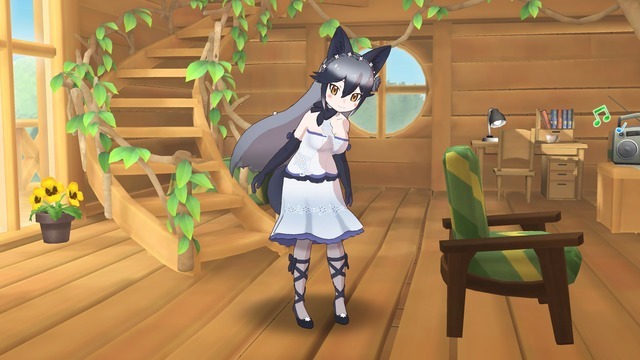 『けものフレンズ3』ギンギツネ（パーティードレス）（C）けものフレンズプロジェクト２Ｇ（C）SEGA