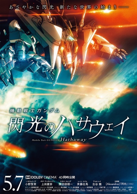 『機動戦士ガンダム 閃光のハサウェイ』メカビジュアル（C）創通・サンライズ