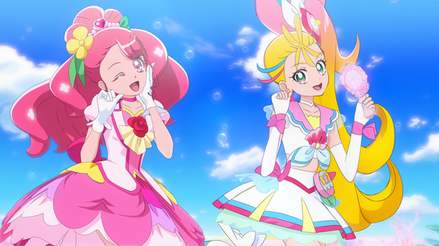 『映画ヒーリングっど プリキュア ゆめのまちでキュン！っとGoGo！大変身!!』場面カット（C）2020 映画ヒーリングっど プリキュア製作委員会