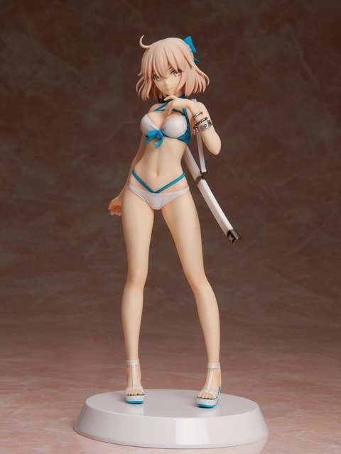 「アサシン/沖田総司[Summer Queens] 完成品フィギュア」12,100円（税込）（C）TYPE-MOON / FGO PROJECT