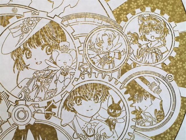 「伽羅切絵『CLAMP30周年キービジュアル』」15,000円（税込）（C）CLAMP・ShigatsuTsuitachi CO.,LTD.