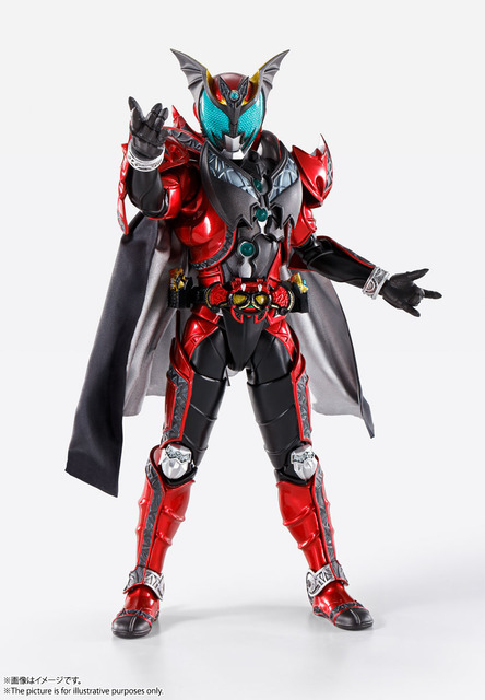 「S.H.Figuarts（真骨彫製法） 仮面ライダーダークキバ」（C）石森プロ・東映