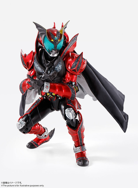 「S.H.Figuarts（真骨彫製法） 仮面ライダーダークキバ」（C）石森プロ・東映