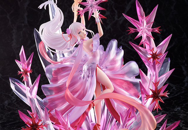 「Re:ゼロから始める異世界生活　氷結のエミリア -Crystal Dress Ver-」（C）長月達平・株式会社KADOKAWA刊／Re:ゼロから始める異世界生活2製作委員会