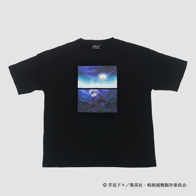 『呪術廻戦』×「ヴィレッジヴァンガード」コラボTシャツ　各2,750円（税込）（C）芥見下々／集英社・呪術廻戦製作委員会