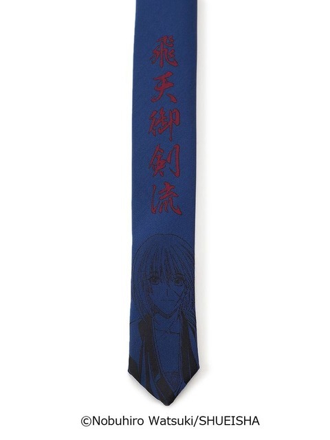 「るろうに剣心-明治剣客浪漫譚-」ネクタイ【緋村剣心】ネイビー 1,990円（税抜）（C）和月伸宏／集英社
