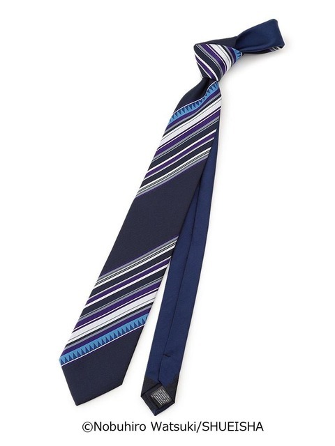 「るろうに剣心-明治剣客浪漫譚-」ネクタイ【斎藤一】ネイビー 1,990円（税抜）（C）和月伸宏／集英社