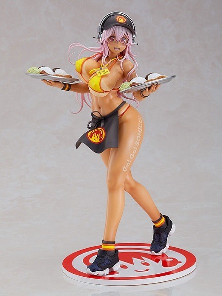 「すーぱーそに子 ビキニウェイトレスVer. 1/6スケール 完成品フィギュア」 (C)2006 Nitroplus