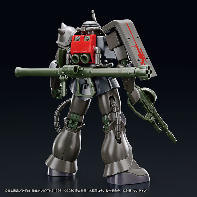 HG 1/144 シャア専用ザクII(赤井秀一カラー)（C）青山剛昌／小学館・読売テレビ・TMS 1996（C）2020 青山剛昌／名探偵コナン製作委員会（C）創通・サンライズ