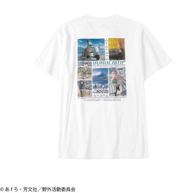 コラボTシャツ【本栖高校ガールズ】　3,900円(税込4,290円)(C) あfろ・芳文社／野外活動委員会