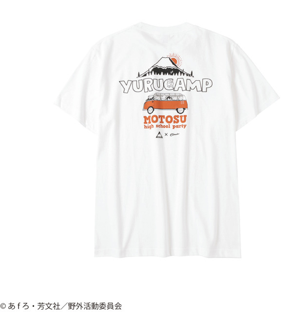 コラボTシャツ【本栖高校ツアー】　3,900円(税込4,290円)(C) あfろ・芳文社／野外活動委員会