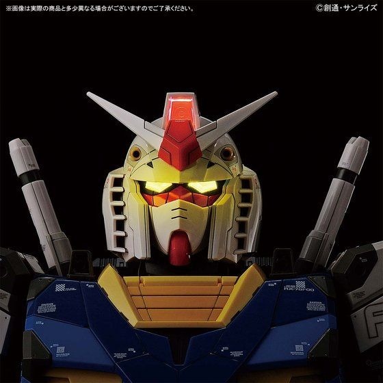 「1/48 RX-78F00 ガンダム [BUST MODEL]」5,280円（税込）（C）創通・サンライズ