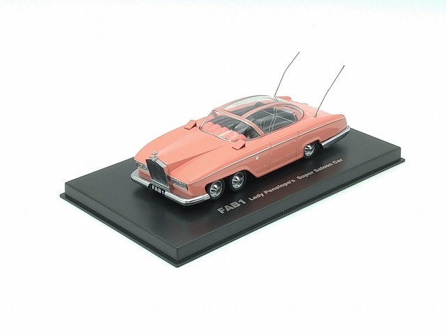 『サンダーバード55／GOGO』ダイキャスト製FAB1 ペネロープ号　Thunderbirds and（C）ITC Entertainment Group Limited 1964,1999 and 2021.Licensed by ITV Ventures Limited. All rights reserved.