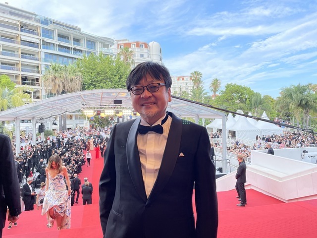 『竜とそばかすの姫』細田守監督／レッドカーペット（C）2021 スタジオ地図