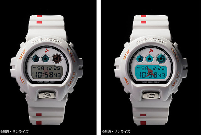 「ガンダムファンクラブ限定 G-SHOCK アムロ・レイモデル」22,000円（税込／送料別）（C）創通・サンライズ