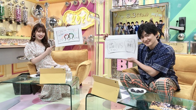 『声優と夜あそび 火【下野紘×内田真礼】#16』（C）AbemaTV,Inc.