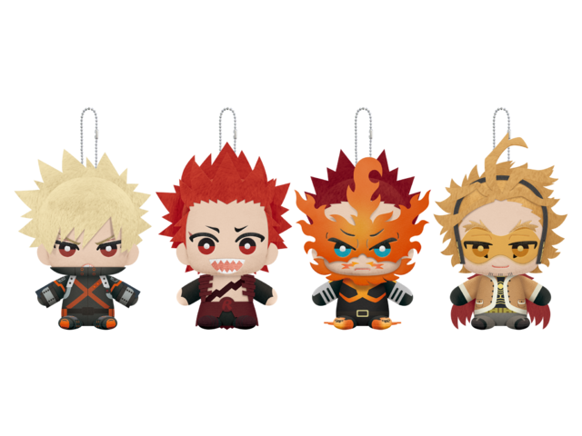 『僕のヒーローアカデミア THE MOVIE ワールド ヒーローズ ミッション』×ナムコキャンペーン　僕のヒーローアカデミア THE MOVIE WORLD HEROES’ MISSION(ワールド ヒーローズ ミッション)ともぬい おすわりポーズ vol.2/全4種(C)2021MHAMP　(C)KH/S　(C)堀越耕平／集英社・僕のヒーローアカデミア製作委員会　(C)BANDAI NAMCO Entertainment Inc.