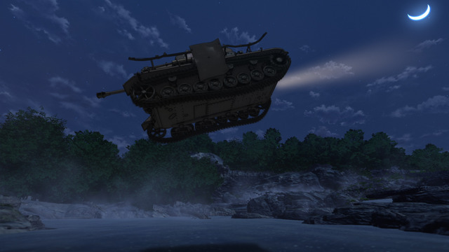 『ガールズ＆パンツァー 最終章』第3話 4DX・MX4D版告知カット（C）GIRLS und PANZER Finale Projekt