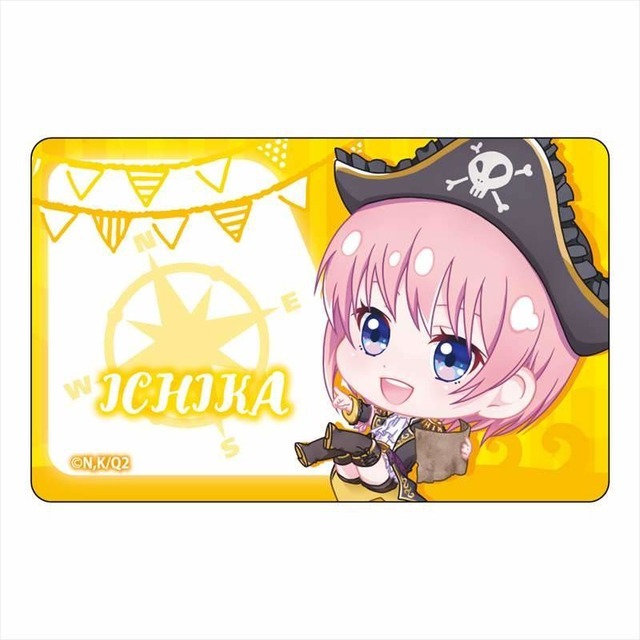 『五等分の花嫁∬』ぽぷきゃら パイレーツ ICカードステッカー　880円（税込）（C）春場ねぎ/講談社/「五等分の花嫁∬」製作委員会