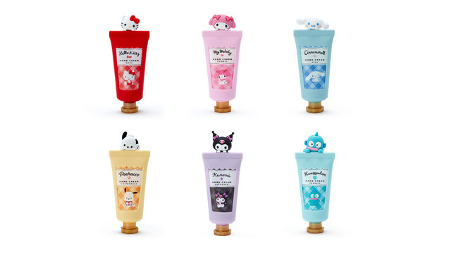 「ハンドクリーム（全6種）」 各770円（税込）（C）’21 SANRIO 著作（株）サンリオ