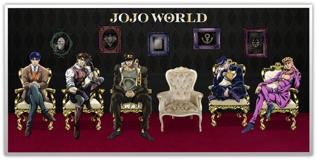 「JOJO WORLD in TOKYO」展示・フォトスポット（C）荒木飛呂彦&LUCKY LAND COMMUNICATIONS/集英社・ジョジョの奇妙な冒険THE ANIMATION PROJECT