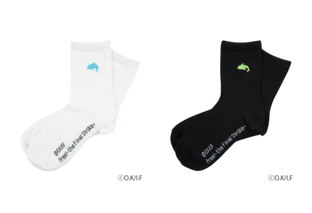 「劇場版 Free!-the Final Stroke-×ZOZOTOWN Animal motif socks」2,750 円（税込）（C）O.K/I.F