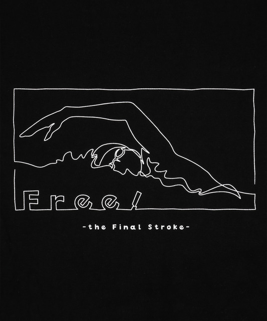 「劇場版 Free!-the Final Stroke-×ZOZOTOWN Swimming graphic Tee」5,500 円（税込）（C）O.K/I.F