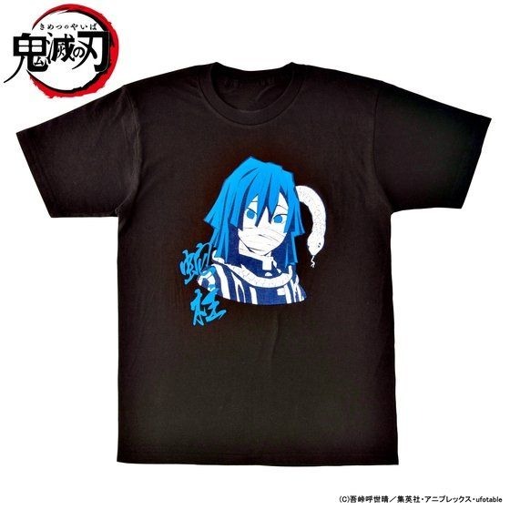 「鬼滅の刃　柱Tシャツコレクション」伊黒小芭内 3,850円（税込）(c)吾峠呼世晴／集英社・アニプレックス・ufotable