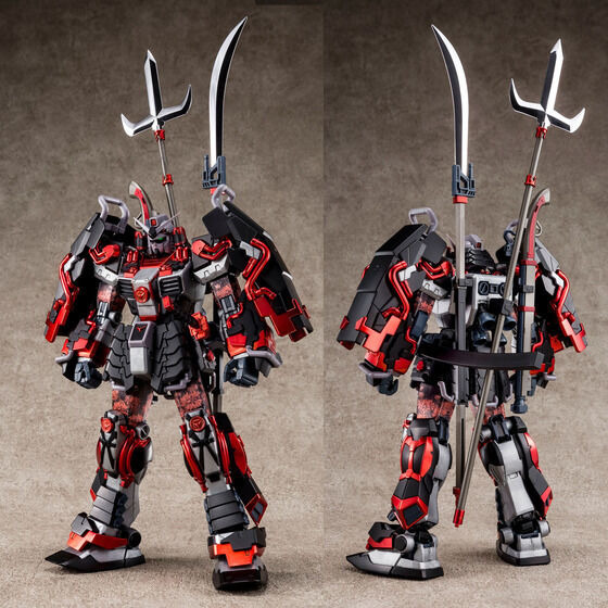 「MG 1/100 真武者頑駄無 戦国の陣 黒衣大鎧」10,450円（税込）（C）創通・サンライズ