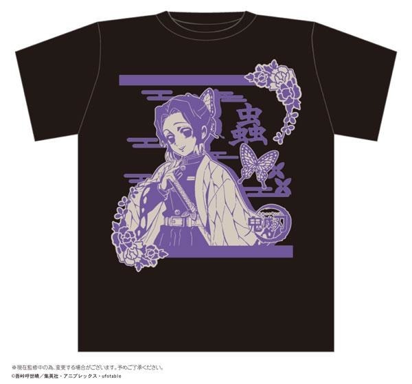 鬼滅の刃 ボトル入りTシャツ J柄 胡蝶しのぶ BLACK（C）吾峠呼世晴／集英社・アニプレックス・ufotable