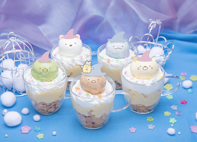 「すみっコぐらしカフェ」すみっコのぷりんプリンアイス(C)2021 日本すみっコぐらし協会映画部
