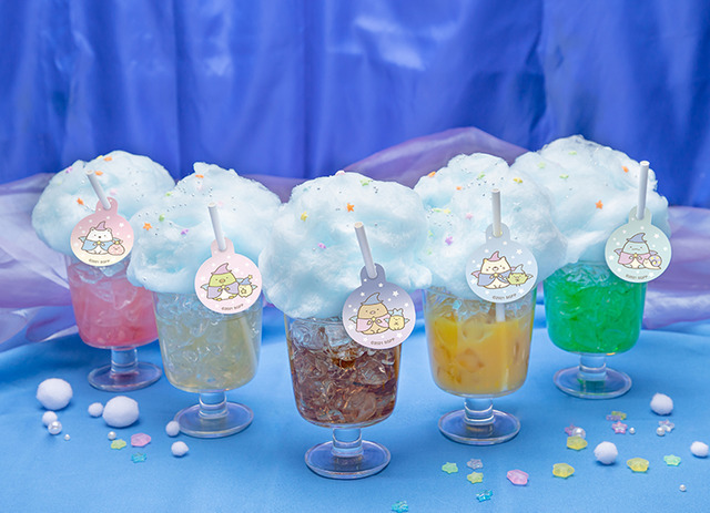 「すみっコぐらしカフェ」お星さまドリンク(C)2021 日本すみっコぐらし協会映画部