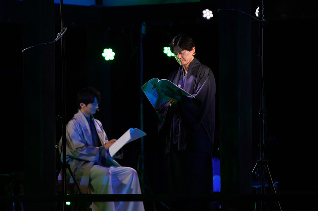 「世界文化遺産 下鴨神社 朗読劇 鴨の音 第二夜 『読還-よみがえり-』」イベント場面写真