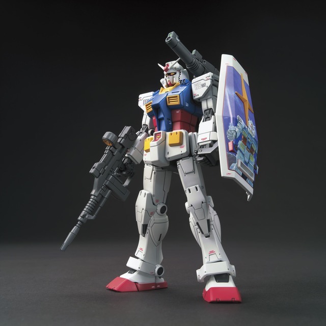 「HG 1/144 RX-78-02 ガンダム(GUNDAM THE ORIGIN版)安彦良和／機動戦士ガンダム THE ORIGIN展Edition」（C）創通・サンライズ