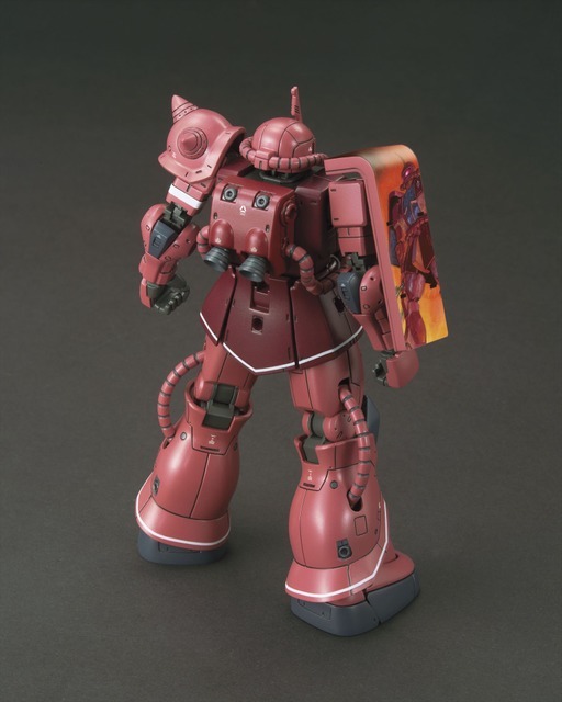 「HG 1/144 MS-06S シャア専用ザクII 赤い彗星Ver.安彦良和／機動戦士ガンダム THE ORIGIN展Edition」（C）創通・サンライズ