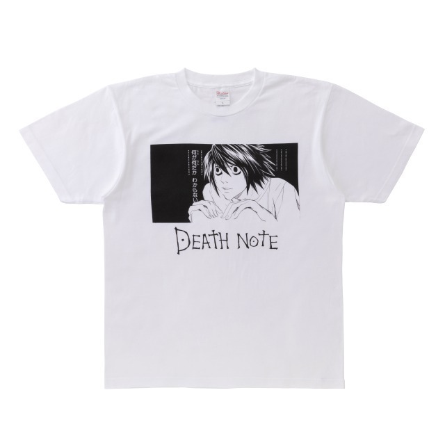 DEATH NOTE 原作コマプリント T シャツ(C)大場つぐみ・小畑健／集英社