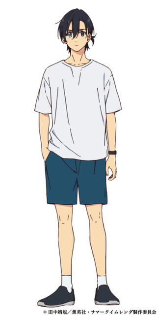 網代慎平（CV.花江夏樹）（C）田中靖規／集英社・サマータイムレンダ製作委員会