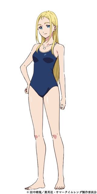 小舟 潮（CV.永瀬アンナ）（C）田中靖規／集英社・サマータイムレンダ製作委員会