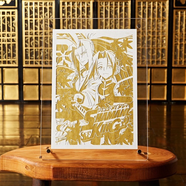 「伽羅切絵/アニメ『SHAMAN KING』 麻倉 葉（金に小桜）」5,000円（税込）（C）武井宏之・講談社／SHAMAN KING Project.・テレビ東京
