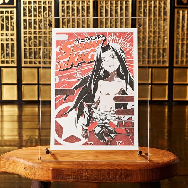 「伽羅切絵/アニメ『SHAMAN KING』 ハオ（かすみにあられ：赤）」5,000円（税込）（C）武井宏之・講談社／SHAMAN KING Project.・テレビ東京