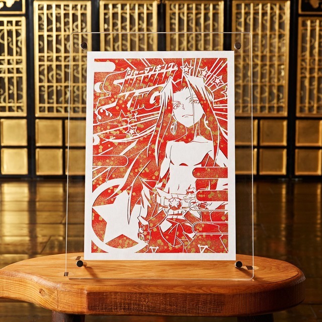 「伽羅切絵/アニメ『SHAMAN KING』 ハオ（かすみにあられ：赤）」5,000円（税込）（C）武井宏之・講談社／SHAMAN KING Project.・テレビ東京