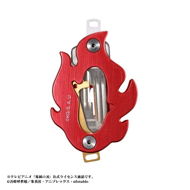 「鬼滅の刃 KeyItem 煉獄杏寿郎 紅色」6,300円（税込）（C）吾峠呼世晴／集英社・アニプレックス・ufotable