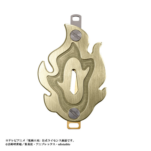 「鬼滅の刃 KeyItem 煉獄杏寿郎 金色」6,300円（税込）（C）吾峠呼世晴／集英社・アニプレックス・ufotable